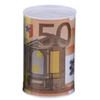 Spaarpot met 50 eurobiljet